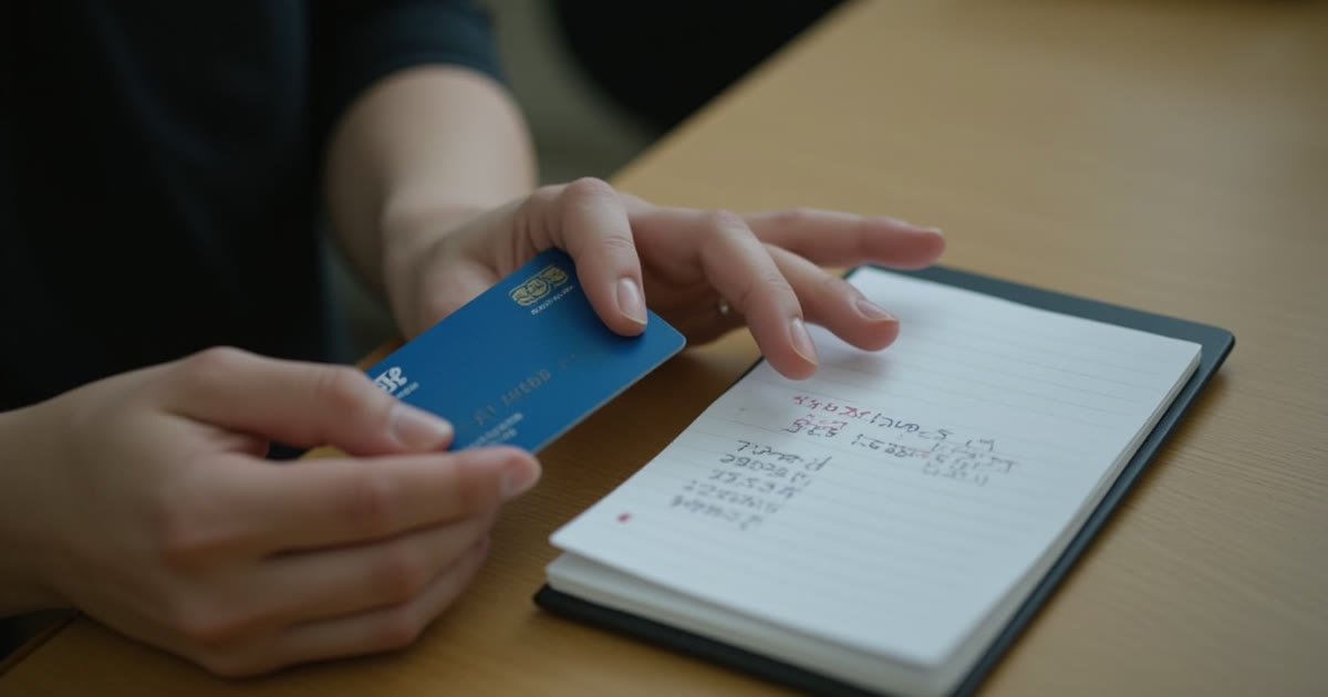 Photo representing credit card balances and limits