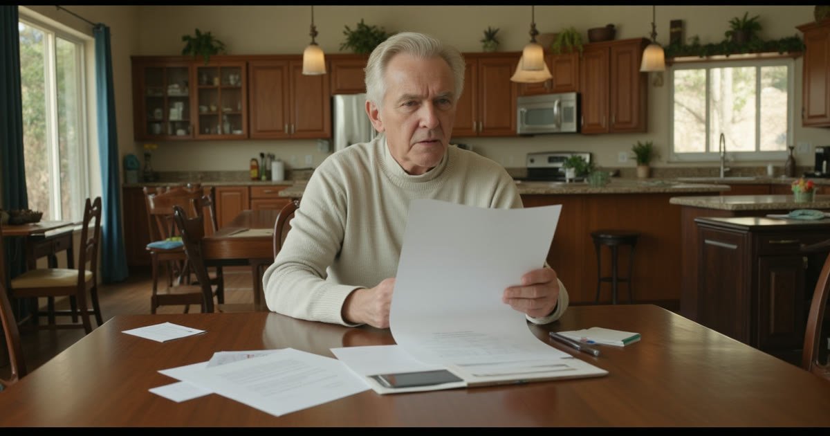 Photo representing loan refinancing paperwork